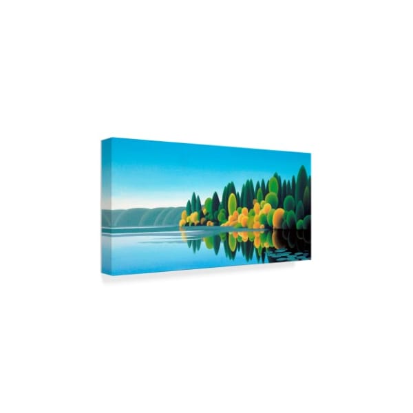 Ron Parker 'Prospect Lake' Canvas Art,10x19